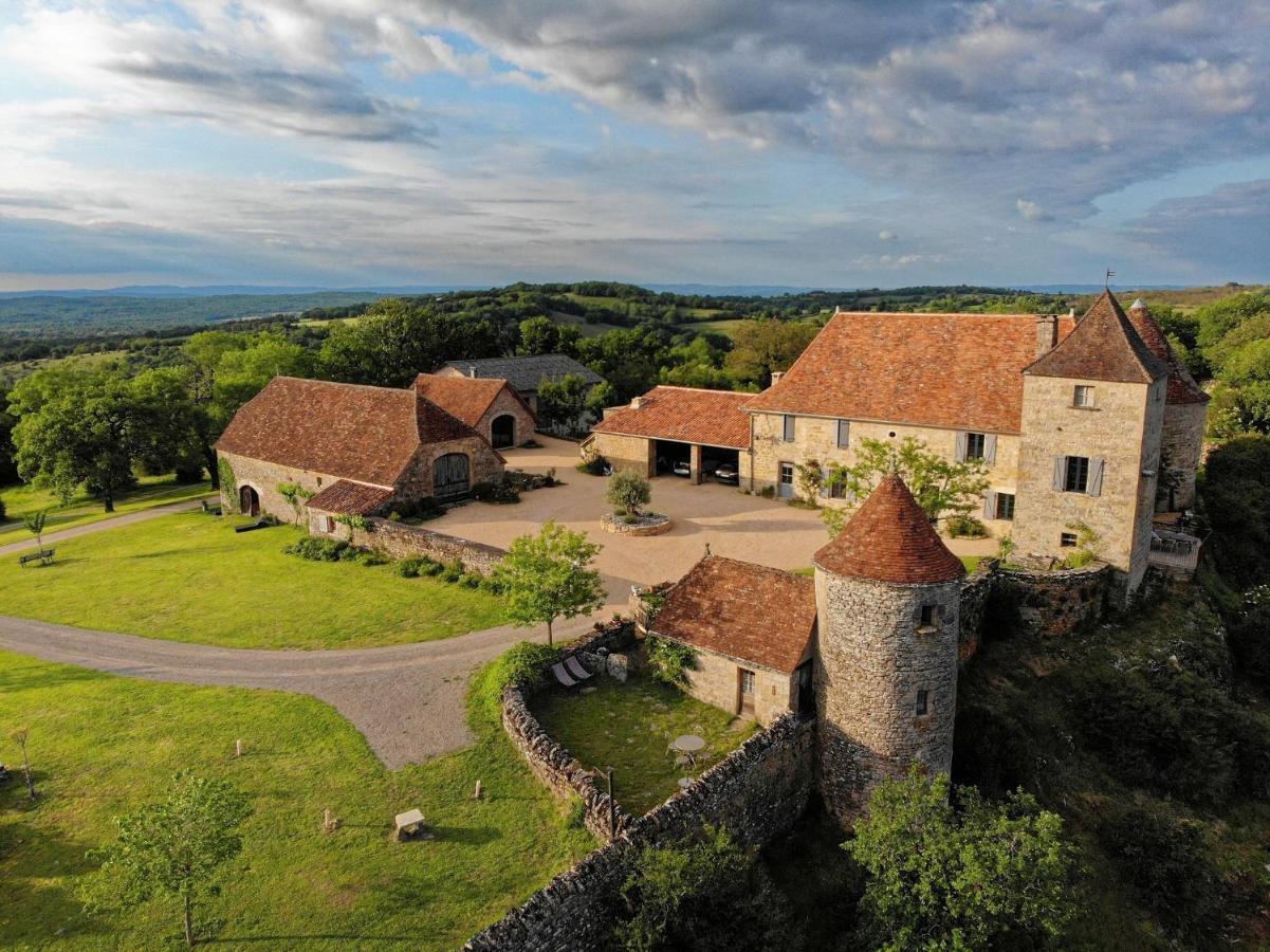 אלבינק Gite 8 Pers Du Chateau De Cantecor מראה חיצוני תמונה